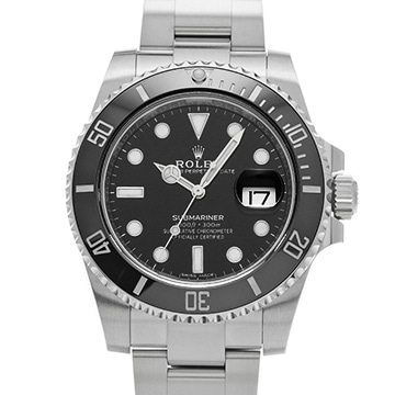 ロレックス サブマリーナ デイト 116610LN ブラック メンズ 時計 【中古】【wristwatch】