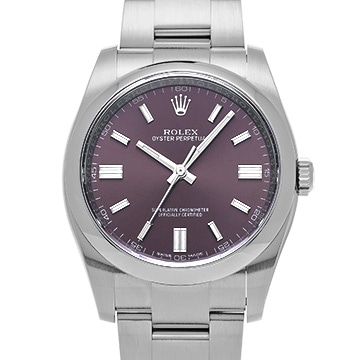 ロレックス オイスターパーペチュアル 36 116000 レッドグレープ メンズ 時計 【中古】【wristwatch】
