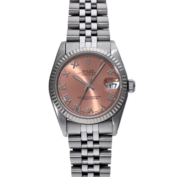 ロレックス デイトジャスト 68274 ピンク ユニセックス 時計 【中古】【wristwatch】