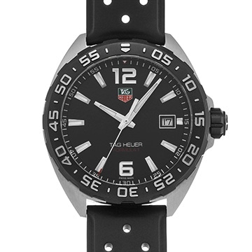 タグ ホイヤー フォーミュラ1 クォーツ WAZ1110.FT8023 ブラック メンズ 時計 【中古】【wristwatch】