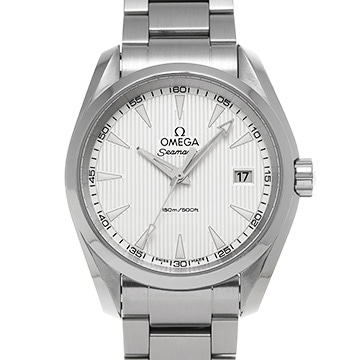 オメガ シーマスター アクアテラ クォーツ 231.10.39.60.02.001 シルバー メンズ 時計 【中古】【wristwatch】