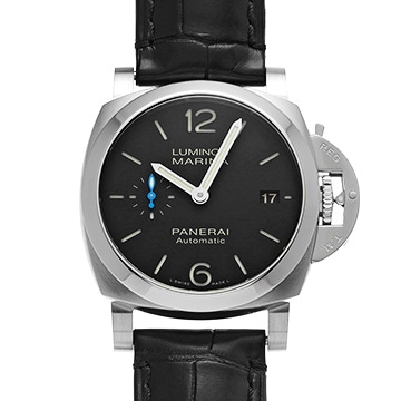 パネライ ルミノールマリーナ クアランタ PAM01272 ブラック メンズ 時計 【中古】【wristwatch】