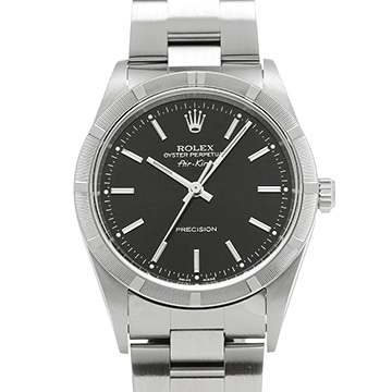 ロレックス エアキング 14010 ブラック メンズ 時計 【中古】【wristwatch】