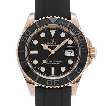 ロレックス ヨットマスター 40 116655 ブラック メンズ 時計 【中古】【wristwatch】