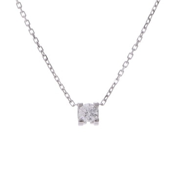 カルティエ Cドゥカルティエ ネックレス シルバー K18ホワイトゴールド WG レディース ジュエリー 【中古】【jewelry】