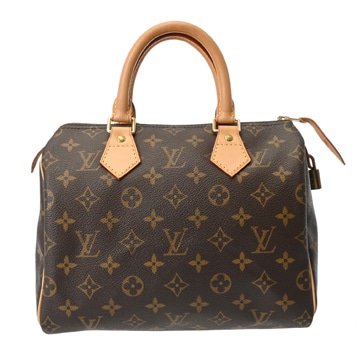 ルイ ヴィトン モノグラム スピーディ 25 ブラウン M41528 モノグラムキャンバス レディース バッグ 【中古】【bag】