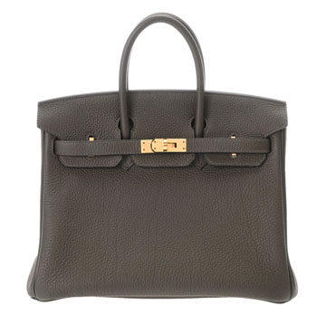 エルメス バーキン 25 ヴェールマキ トゴ レディース バッグ 【中古】【bag】