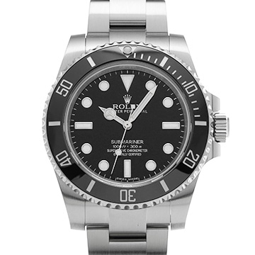 ロレックス サブマリーナ 114060 ブラック メンズ 時計 【中古】【wristwatch】