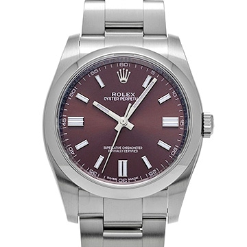 ロレックス オイスターパーペチュアル 36 116000 レッドグレープ メンズ 時計 【中古】【wristwatch】