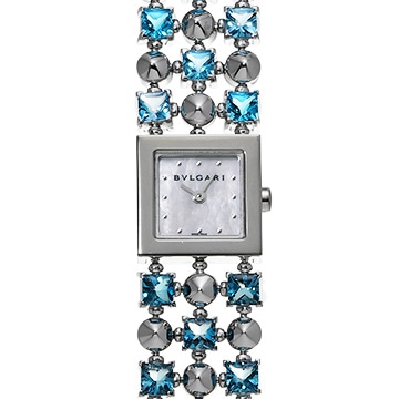 ブルガリ ルチェア LUW16GGT ホワイトシェル レディース 時計 【中古】【wristwatch】