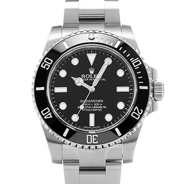ロレックス サブマリーナ 114060 ブラック メンズ 時計 【中古】【wristwatch】