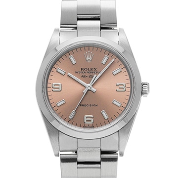 ロレックス エアキング 14000M ピンク メンズ 時計 【中古】【wristwatch】