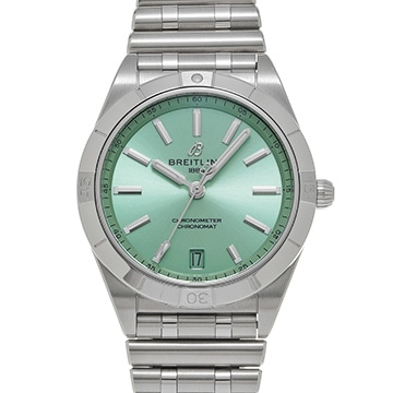 ブライトリング クロノマット オートマチック 36 A10380101L1A1 ミントグリーン ユニセックス 時計 【中古】【wristwatch】