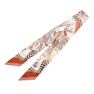 エルメス ツイリー BOUQUETS SELLIER マルチカラー シルク100％ レディース 【未使用】【other】