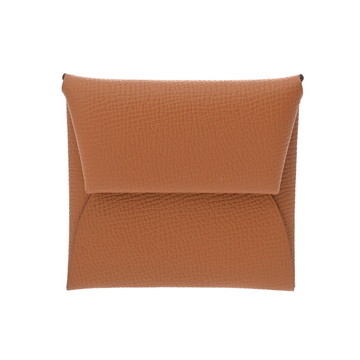 エルメス バスティア ゴールド ヴォーエプソン ユニセックス 財布 【未使用】【purse】