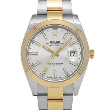 ロレックス デイトジャスト 41 126303 シルバー メンズ 時計 【中古】【wristwatch】