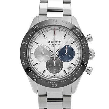 ゼニス クロノマスター スポーツ エル・プリメロ 03.3100.3600/69.M3100 ホワイト メンズ 時計 【中古】【wristwatch】