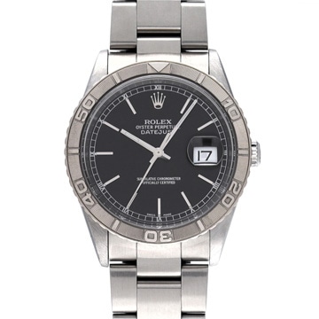 ロレックス デイトジャスト サンダーバード 16264 ブラック メンズ 時計 【中古】【wristwatch】