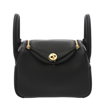 エルメス リンディ ミニ 2 ブラック トリヨンクレマンス レディース バッグ 【新品】【bag】