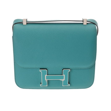 エルメス コンスタンス3 24 ヴェルソ ブルーパオン/ミント ヴォーエプソン レディース バッグ 【中古】【bag】