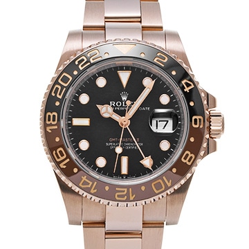 ロレックス GMTマスターII 126715CHNR ブラック メンズ 時計 【中古】【wristwatch】