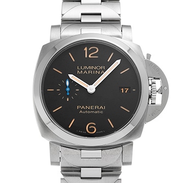 パネライ ルミノールマリーナ 1950 3デイズ アッチャイオ PAM00722 ブラック メンズ 時計 【中古】【wristwatch】