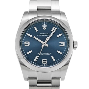 ロレックス オイスターパーペチュアル 36 116000 ブルー メンズ 時計 【中古】【wristwatch】