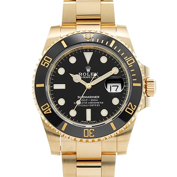 ロレックス サブマリーナ デイト 116618LN ブラック メンズ 時計 【中古】【wristwatch】