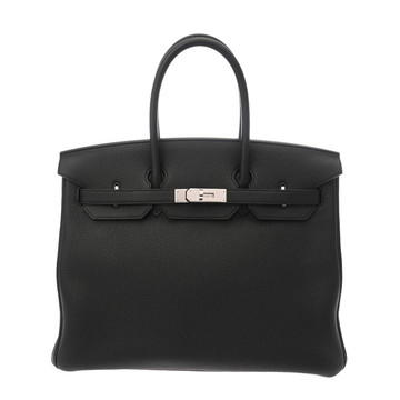 エルメス バーキン 35 ブラック トゴ ユニセックス バッグ 【中古】【bag】