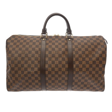 ルイ ヴィトン ダミエ キーポル 50 ブラウン N41427 ダミエキャンバス ユニセックス バッグ 【中古】【bag】