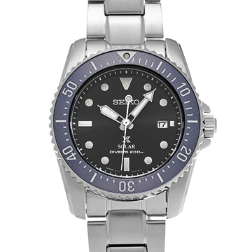 セイコー プロスペックス ダイバー スキューバ SBDN069 ブラック メンズ 時計 【中古】【wristwatch】
