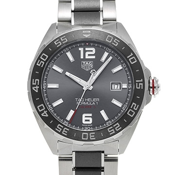 タグ ホイヤー フォーミュラ1 キャリバー5 WAZ2011.BA0843 グレー メンズ 時計 【中古】【wristwatch】