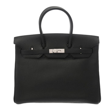 エルメス バーキン 35 ブラック トゴ ユニセックス バッグ 【中古】【bag】