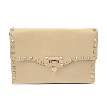 ヴァレンティノ ショルダーバッグ アイボリー レザー レディース バッグ 【中古】【bag】