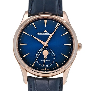ジャガー ルクルト マスター ウルトラスリム ムーン Q1362580 ミッドナイトブルー メンズ 時計 【中古】【wristwatch】