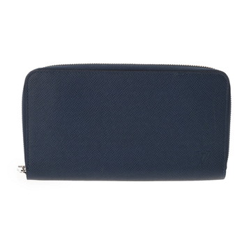 ルイ ヴィトン タイガ ジッピー オーガナイザー ブルーオアセン M30515 レザー ユニセックス 財布 【中古】【purse】
