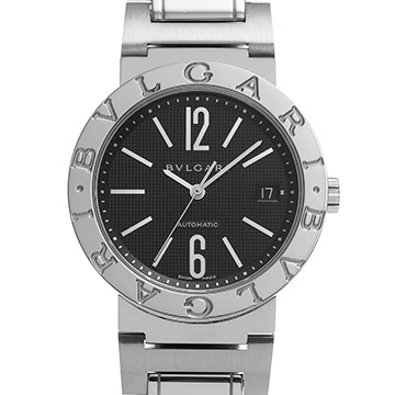 ブルガリ ブルガリブルガリ BB38SSDAUTO ブラック メンズ 時計 【中古】【wristwatch】