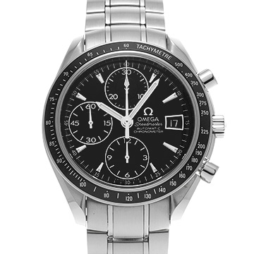 オメガ スピードマスター デイト 3210.50 ブラック メンズ 時計 【中古】【wristwatch】