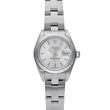 ロレックス オイスターパーペチュアル デイト 79160 シルバー レディース 時計 【中古】【wristwatch】
