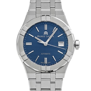 モーリス ラクロア アイコン オートマティック AI6007-SS002-430-1 ブルー メンズ 時計 【中古】【wristwatch】