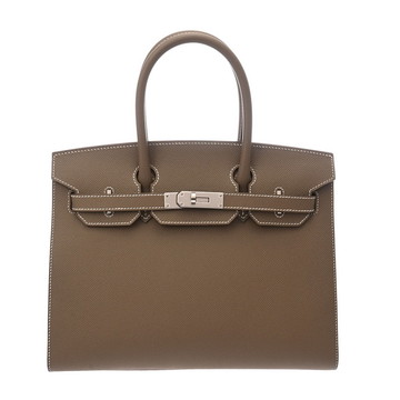 エルメス バーキン 30 セリエ エトゥープ ヴォーエプソン レディース バッグ 【未使用】【bag】