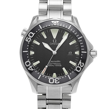 オメガ シーマスター プロフェッショナル 300 2262.50 ブラック メンズ 時計 【中古】【wristwatch】