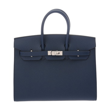 エルメス バーキン 25 セリエ ブルーネイビー ヴォーエプソン レディース バッグ 【中古】【bag】