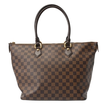 ルイ ヴィトン ダミエ サレヤ MM ブラウン N51182 ダミエキャンバス レディース バッグ 【中古】【bag】