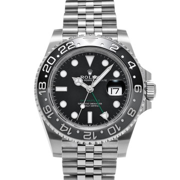 ロレックス GMTマスター II 126710GRNR ブラック メンズ 時計 【新品】【wristwatch】