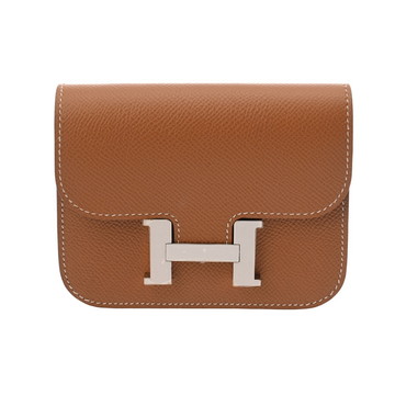 エルメス コンスタンス スリム ゴールド ヴォーエプソン レディース バッグ 【未使用】【bag】