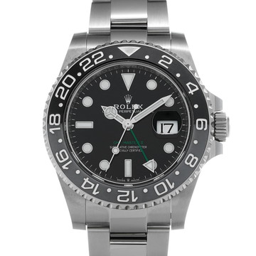 ロレックス GMTマスター II 126710GRNR ブラック メンズ 時計 【新品】【wristwatch】