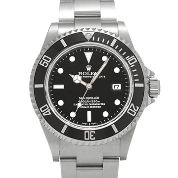 ロレックス シードゥエラー 16600 ブラック メンズ 時計 【中古】【wristwatch】