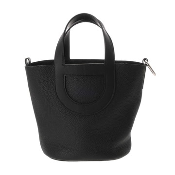 エルメス インザループ 18 ブラック トリヨンクレマンス/ヴォースイフト レディース バッグ 【中古】【bag】