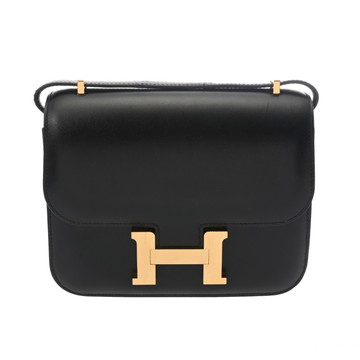 エルメス コンスタンス3 18 ブラック ボックスカーフ レディース バッグ 【中古】【bag】